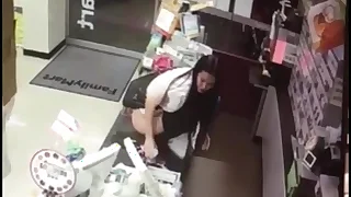 Girl Pissing in Mart and Drinking Her Urine