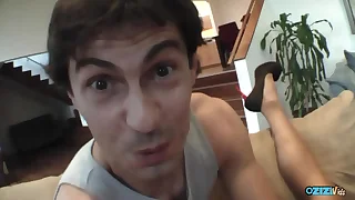 Max Mikita squirts lining seconds of having her Asian fanny plowed in chum around with annoy raunchy threesome